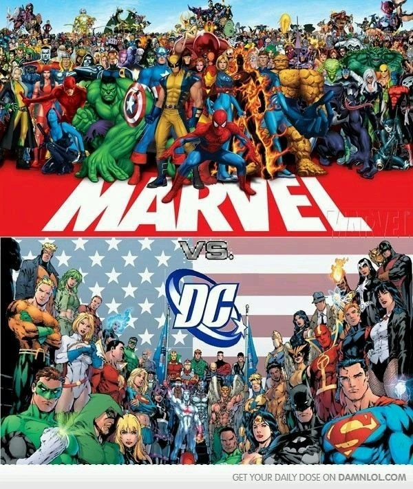 Marvel. DC thumbnail