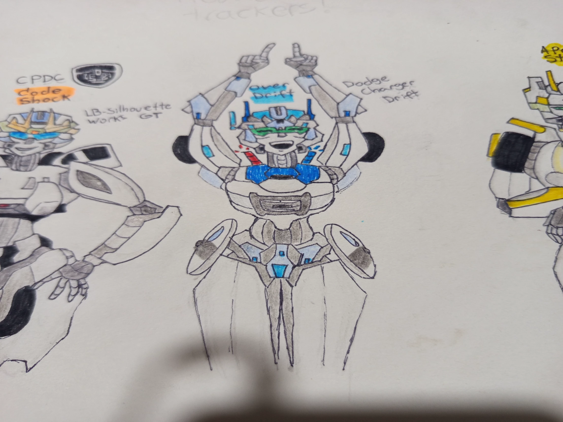 Transformers Codeshock - Overdrift - Apexstrike   thumbnail