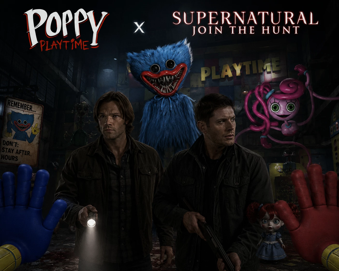 Supernatural X Poppy playtime thumbnail