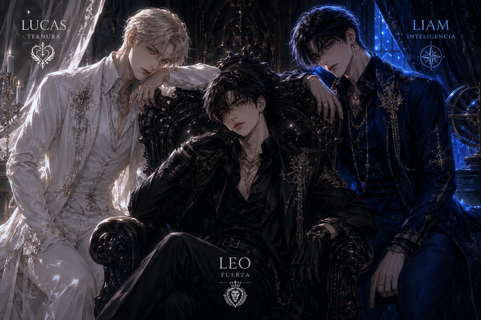 🌙 The Villainess and Her Three Husbands thumbnail