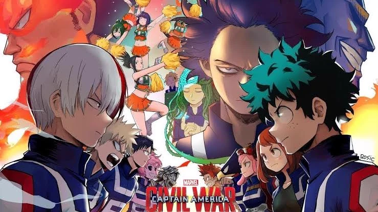 My Hero Academia X Civil War thumbnail