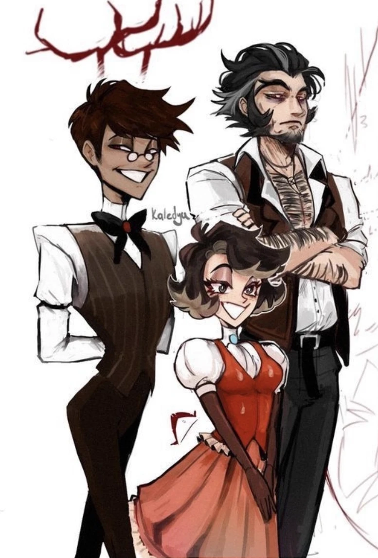 Alastor, Husk and Niffty (Human AU) thumbnail