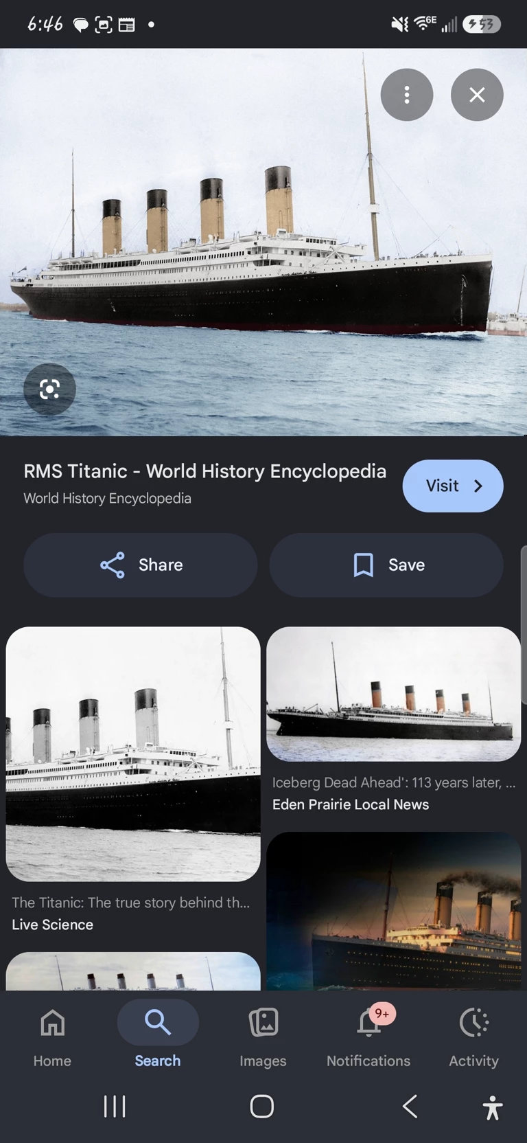 RMS Titanic thumbnail