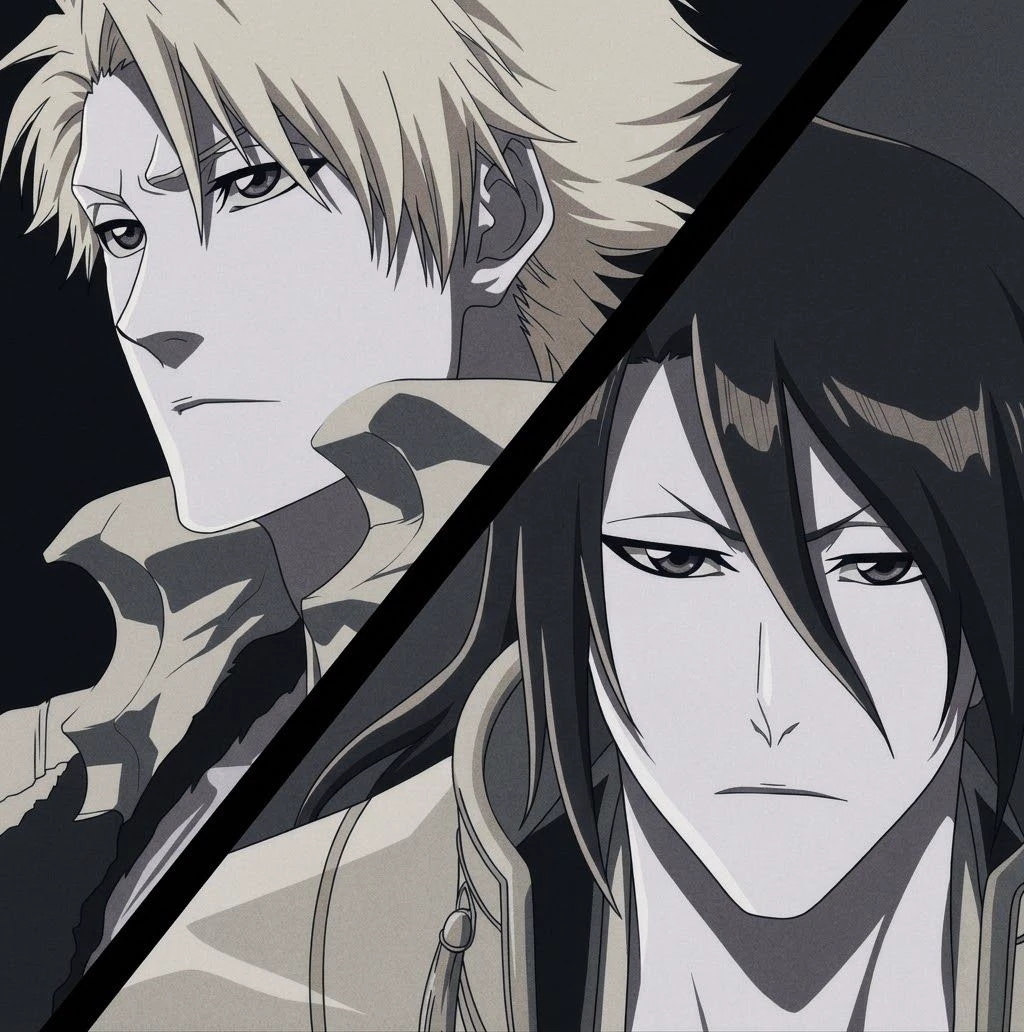 Kuchiki Byakuya and Toshiro Hitsugaya thumbnail
