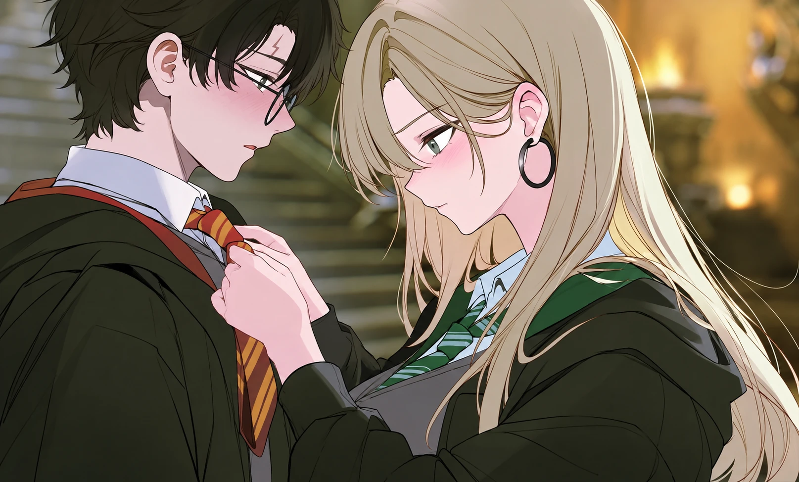 Draconia Malfoy X Harry Potter thumbnail