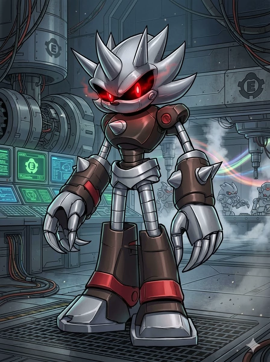 titanum fist metal sonic(mecha sonic IV thumbnail