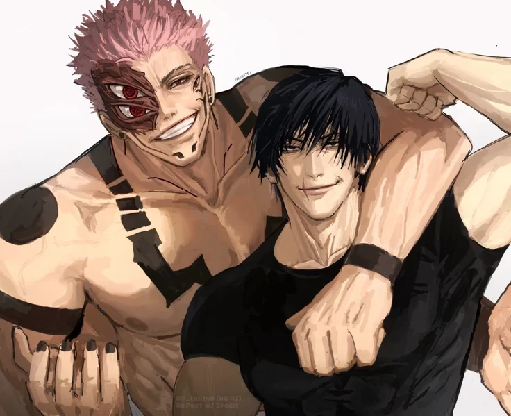 sukuna and toji thumbnail