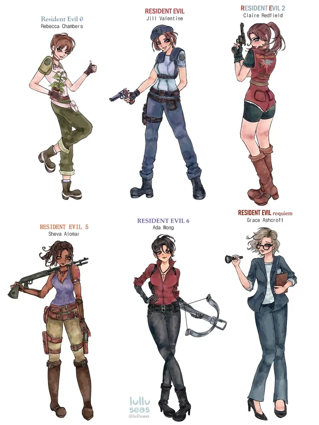 🩸Resident evil girls🥀 thumbnail