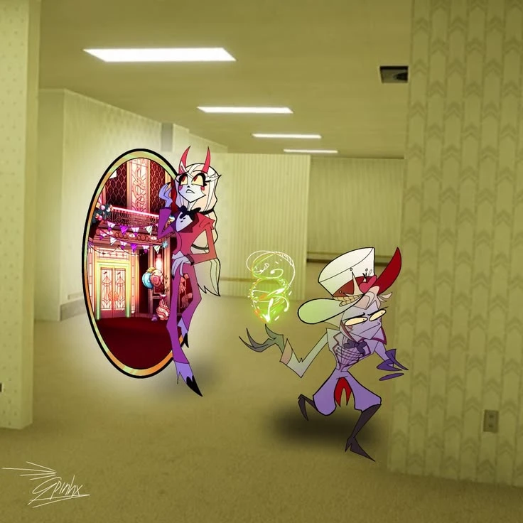 Hazbin Hotel Backrooms thumbnail