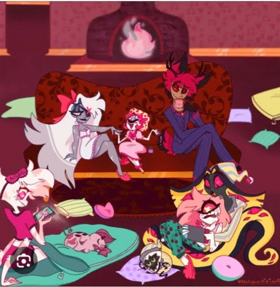 Hazbin Hotel sleepover thumbnail