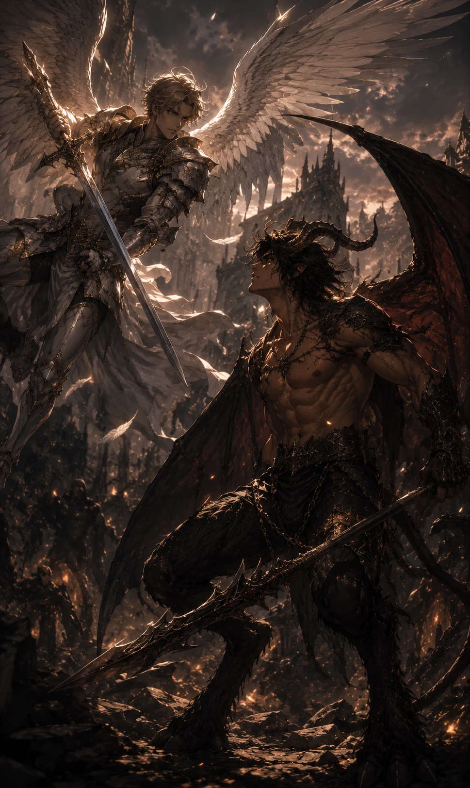 War between Angels and Chimeras thumbnail