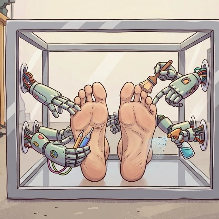 TickleBot (Foot-tickling Robot) thumbnail