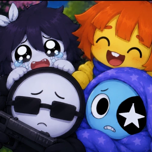 Shady, Astro, Dom and Abbie four team