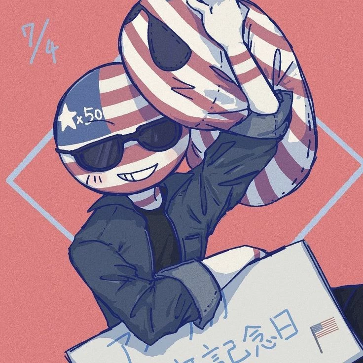 America countryhumans thumbnail