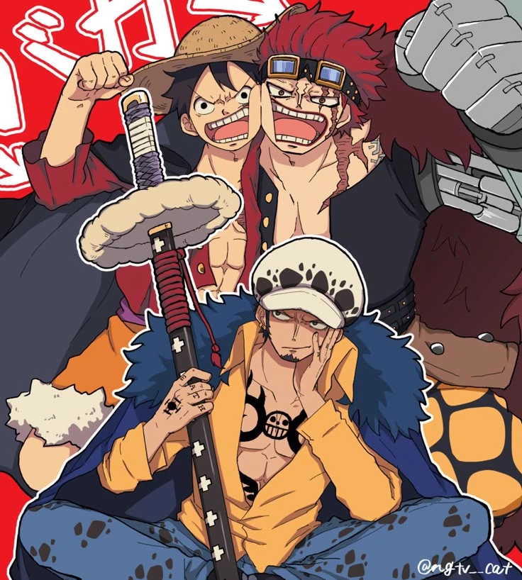 /Accident/ Unknown Island (Law, Kid, Luffy) thumbnail