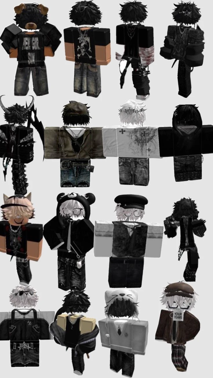 Roblox guys and one girl thumbnail