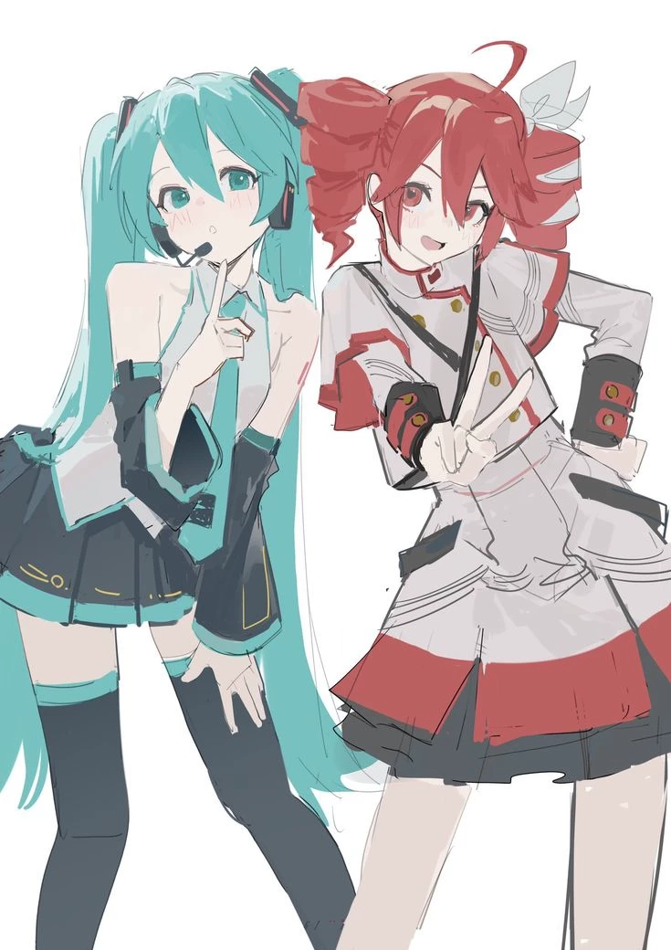 Teto and Miku thumbnail