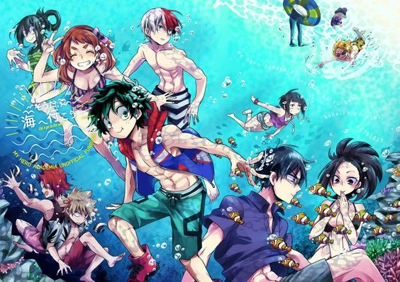 My Hero Academia \| Beach trip \| Boku No Hero Academia thumbnail