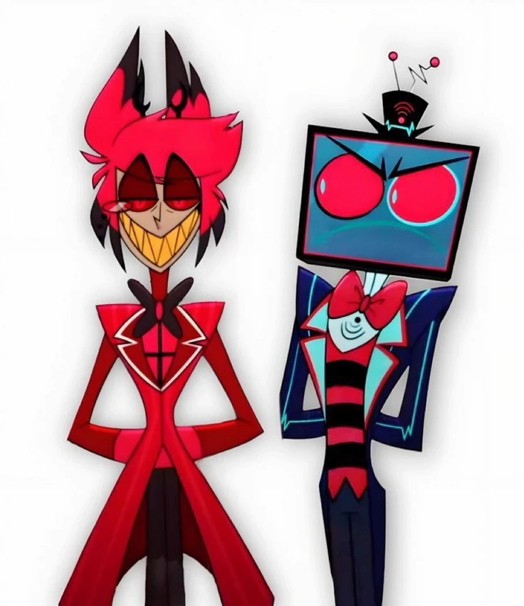❤️Alastor and Vox💙 thumbnail