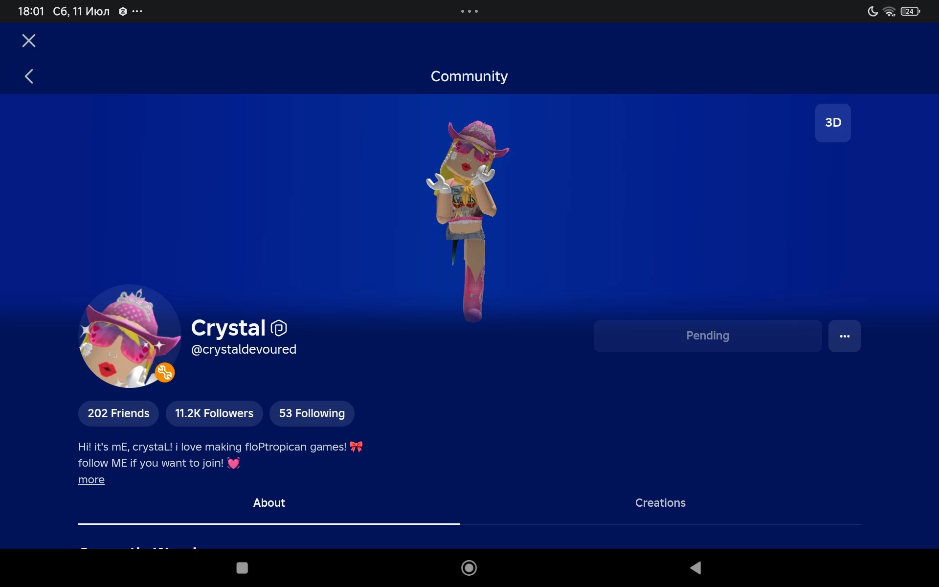 Crystal thumbnail