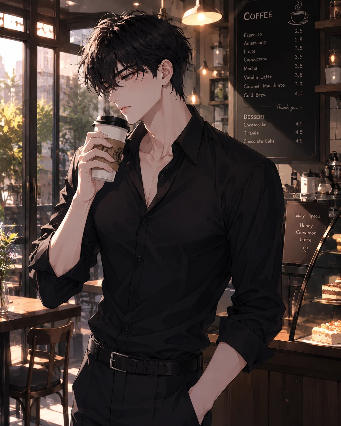 An Omega, who tries to hide that he is an Omega from the dominant alphas thumbnail