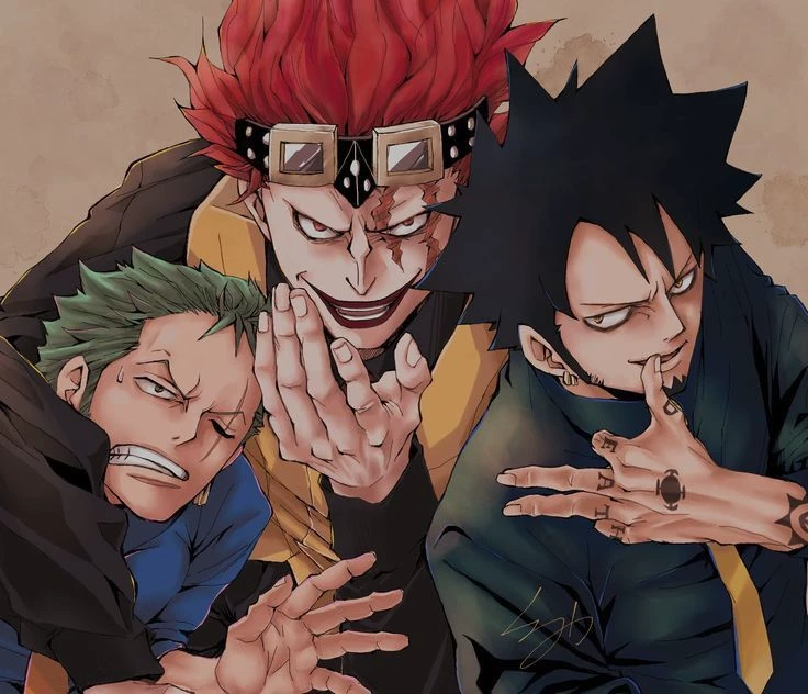 zoro, kid, law as your bullies. | BL thumbnail