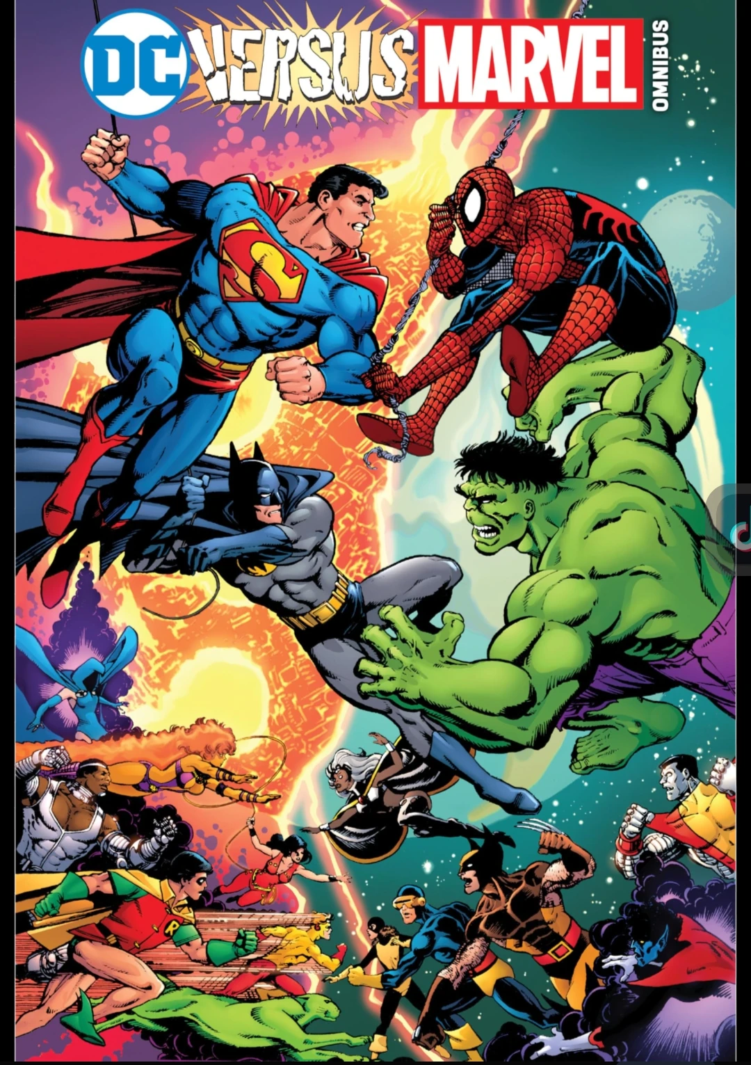 Marvel and DC came together, united worlds. thumbnail