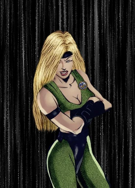 Sonya Blade, (Mortal Kombat) comics lore, thumbnail