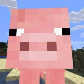 a normal pig from Minecraft (is it really normal?) thumbnail