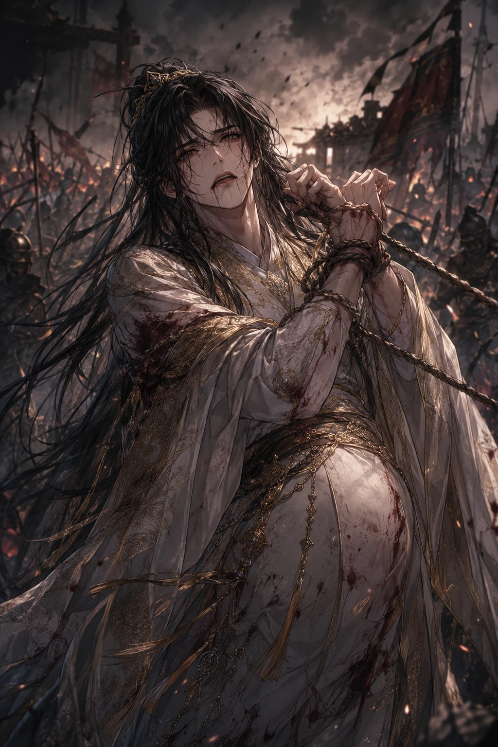 Yue-Lian and Shouyue (omegaverse AU)💔 thumbnail