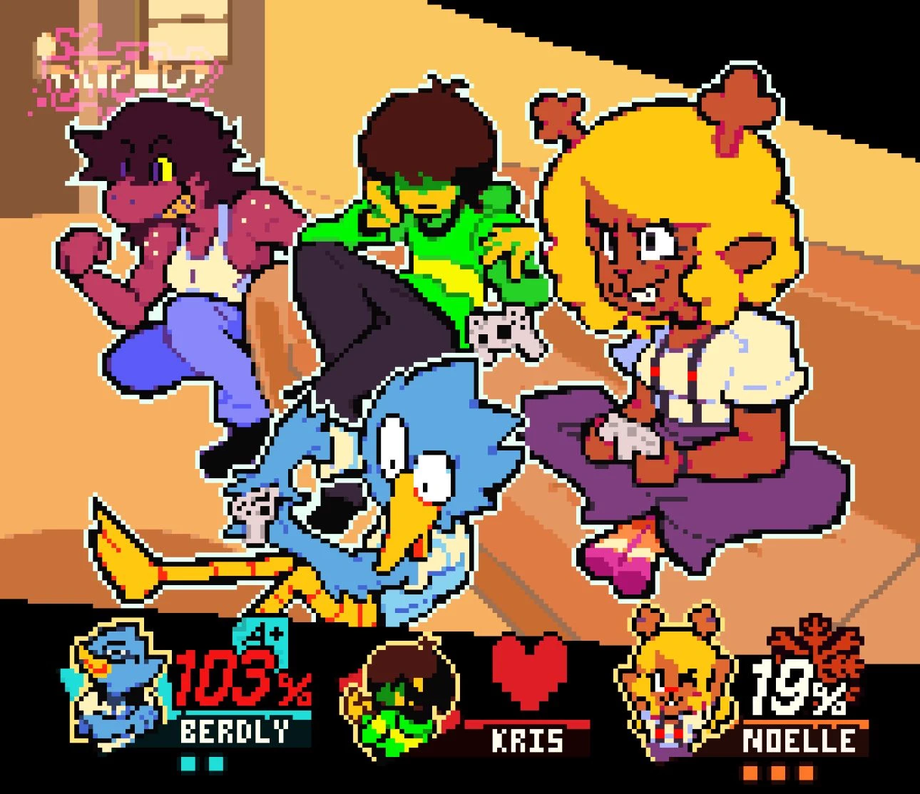 sleepover at Kris's house (deltarune) thumbnail