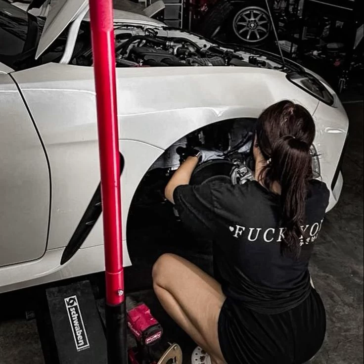 She is a car mechanic thumbnail