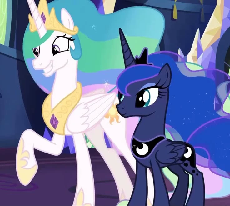 princess celestia and Luna my little worms thumbnail