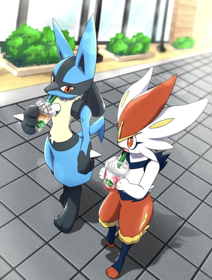 Cinderace x Lucario thumbnail