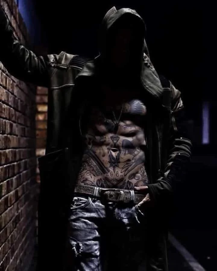 Vexis Thorn (psycho, killer, funny, tattoos, piercings, muscular) thumbnail