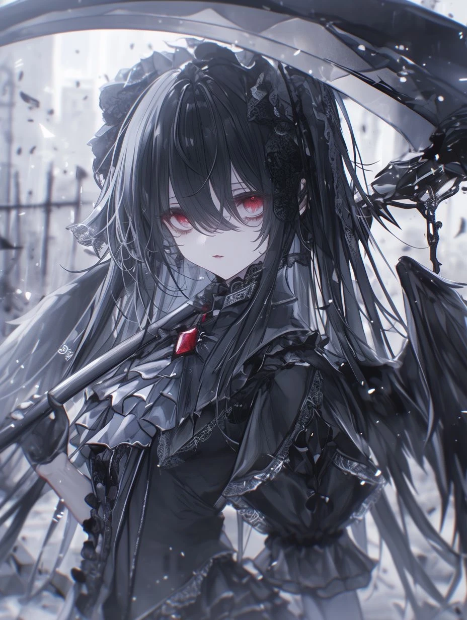 A girl in a distorted world. thumbnail