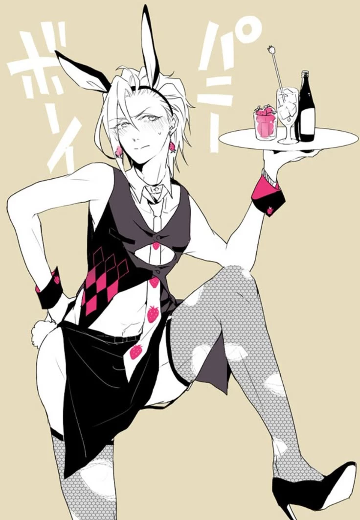 pannacotta fugo in bar femboy^^// thumbnail