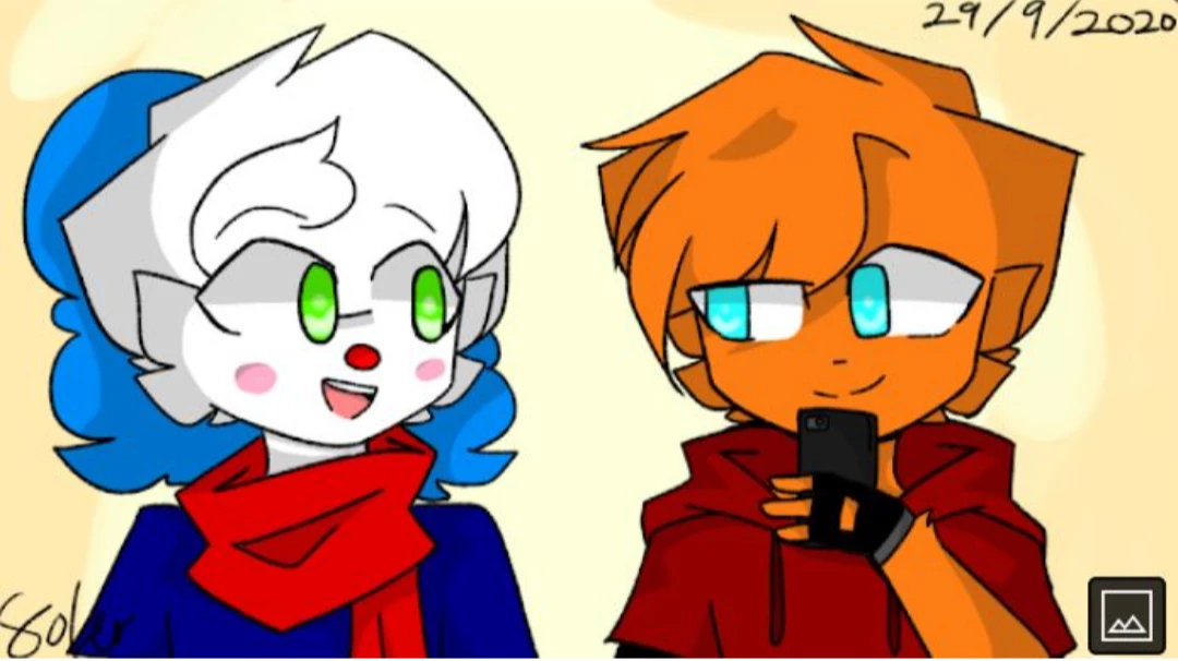 Clowny and Foxy (uninfected-infected) thumbnail