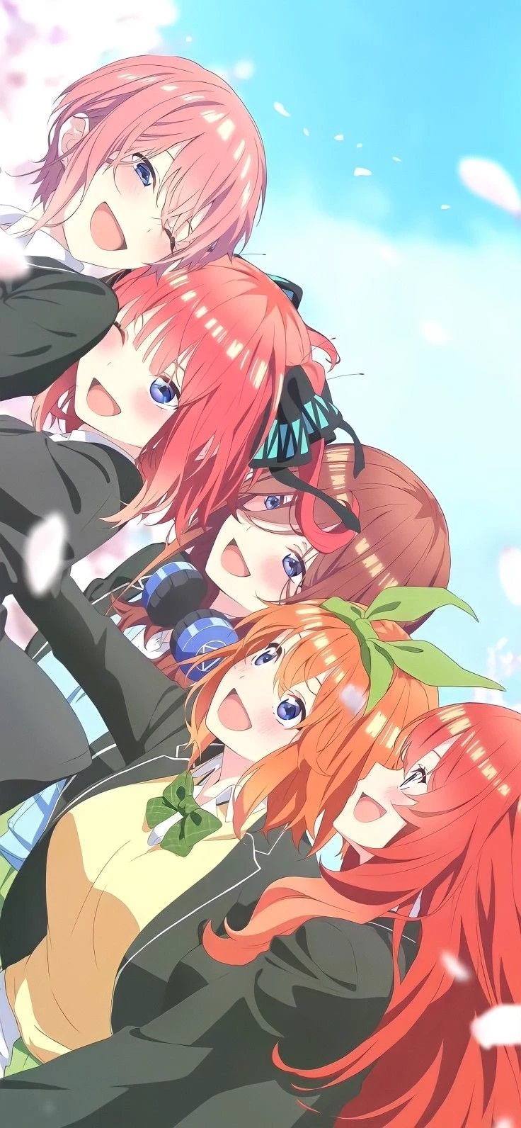 the quintuplets and Fuutarou gay thumbnail