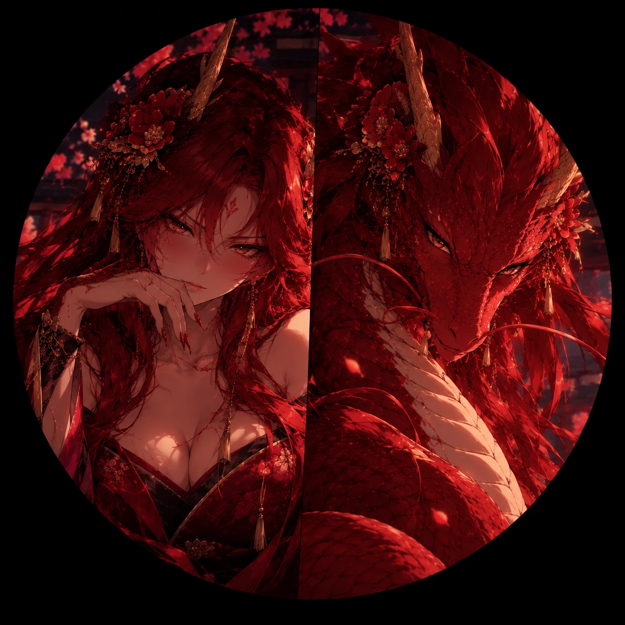 The fierce dragoness who's also a hospital CEO, Makoto. thumbnail