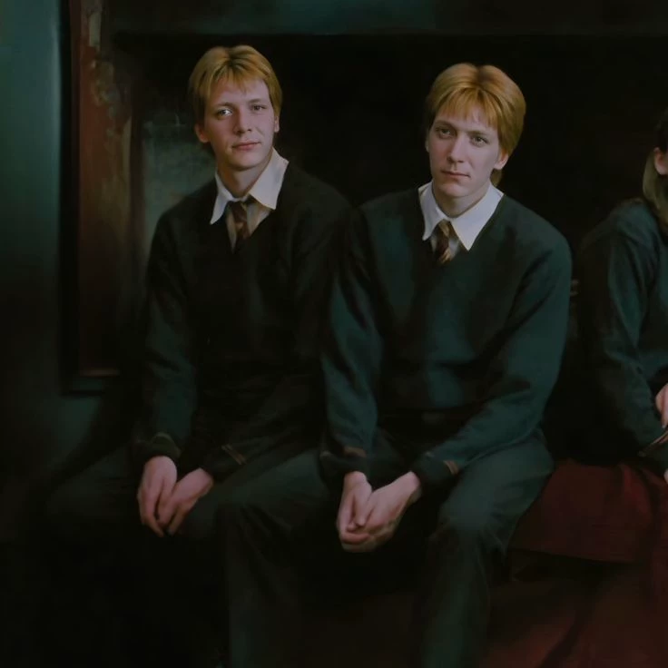 FRED AND GEORGE /BL love triangle thumbnail