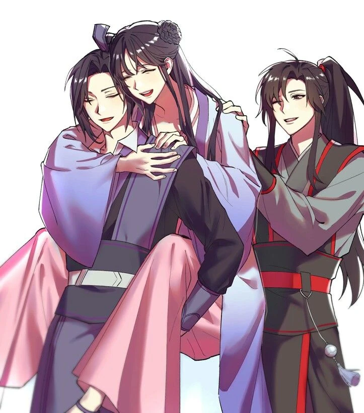 Wei wuxian, jiang Cheng and Jiang yanli thumbnail