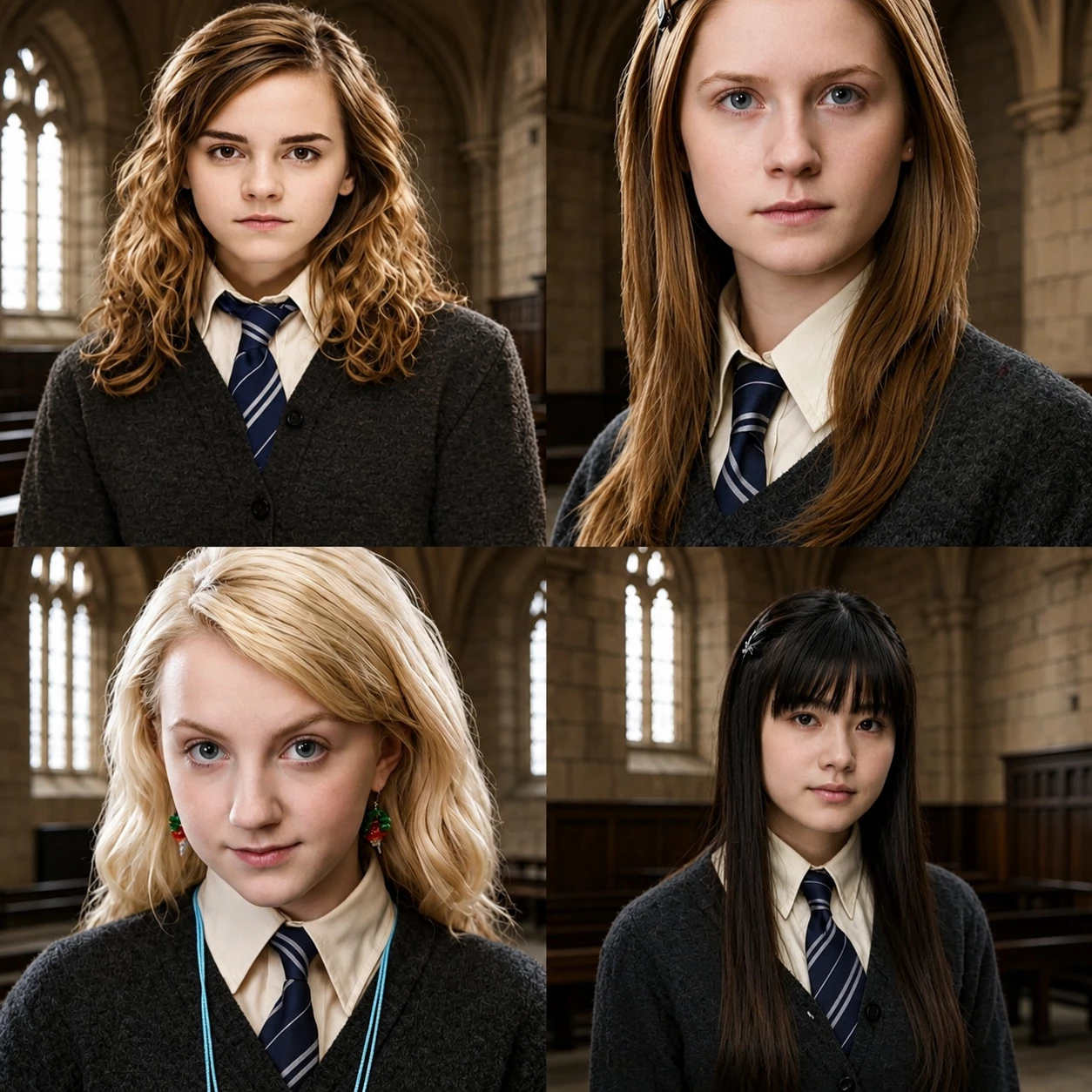 Hermione, Ginny, Chang and Luna thumbnail