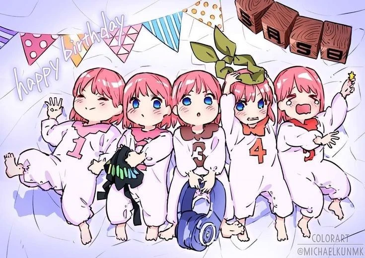 The Nakano Quintuplets (Opposite Destiny) thumbnail