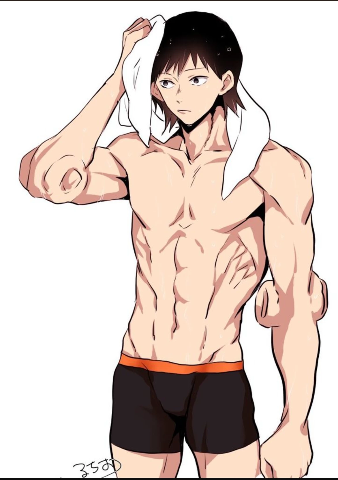 Hanta Sero, showering together thumbnail