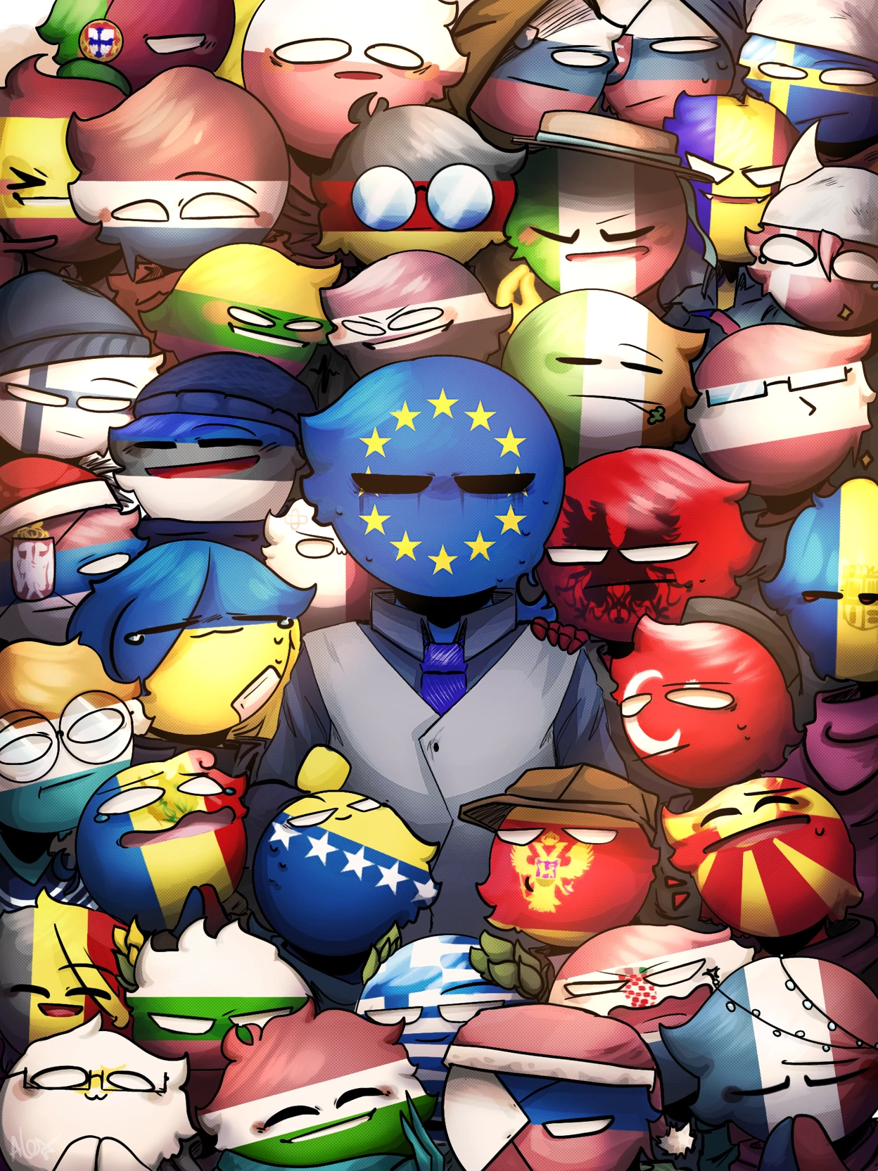 Countryhumans School thumbnail