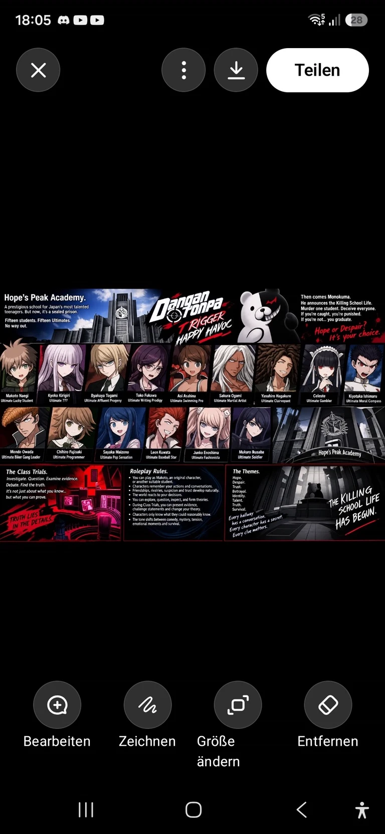 Danganronpa trigger happy havoc thumbnail