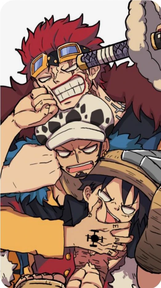 Law, Luffy, and Kid thumbnail