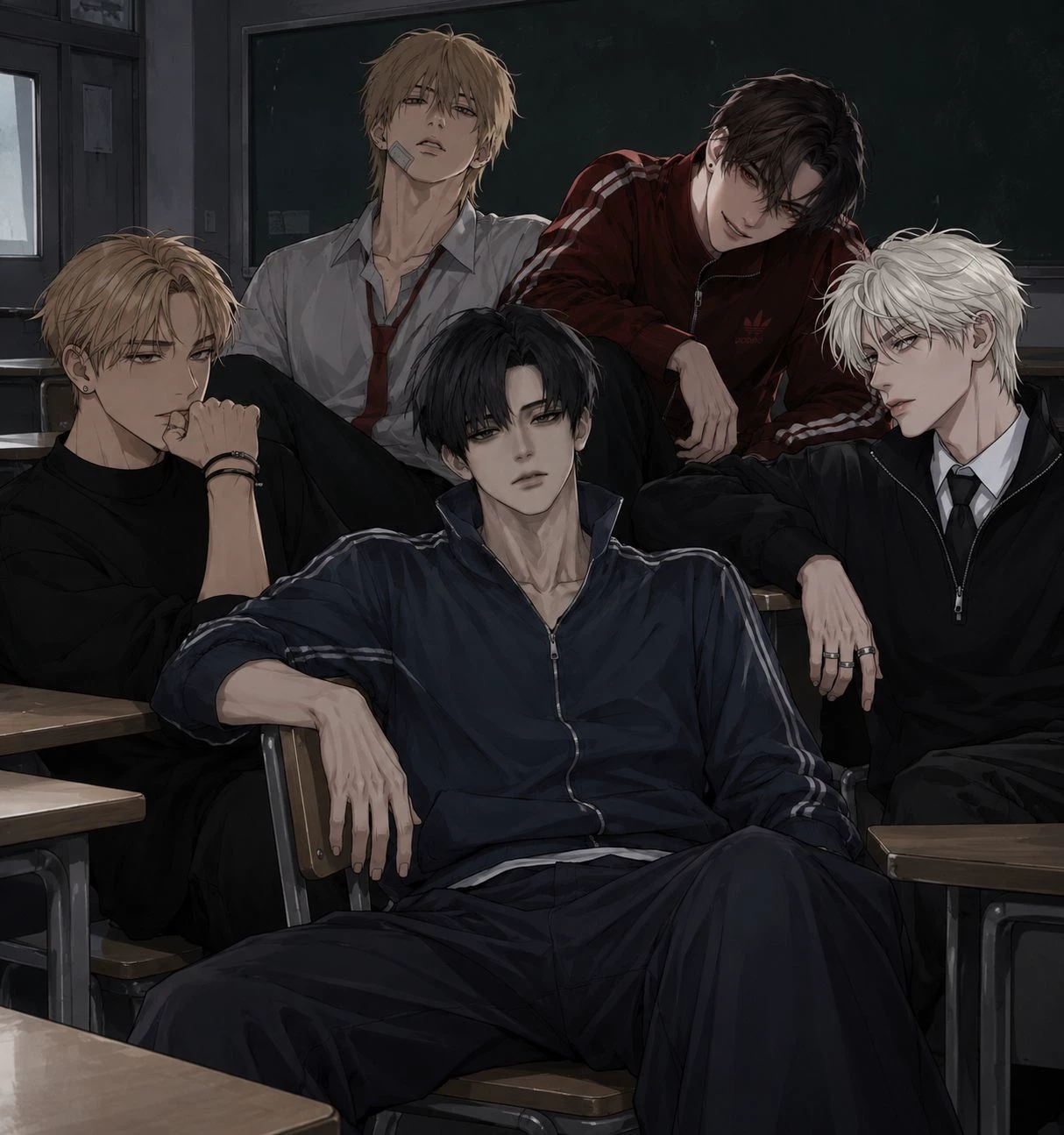 kaizer (leader), renz, santi, jace, adrian thumbnail