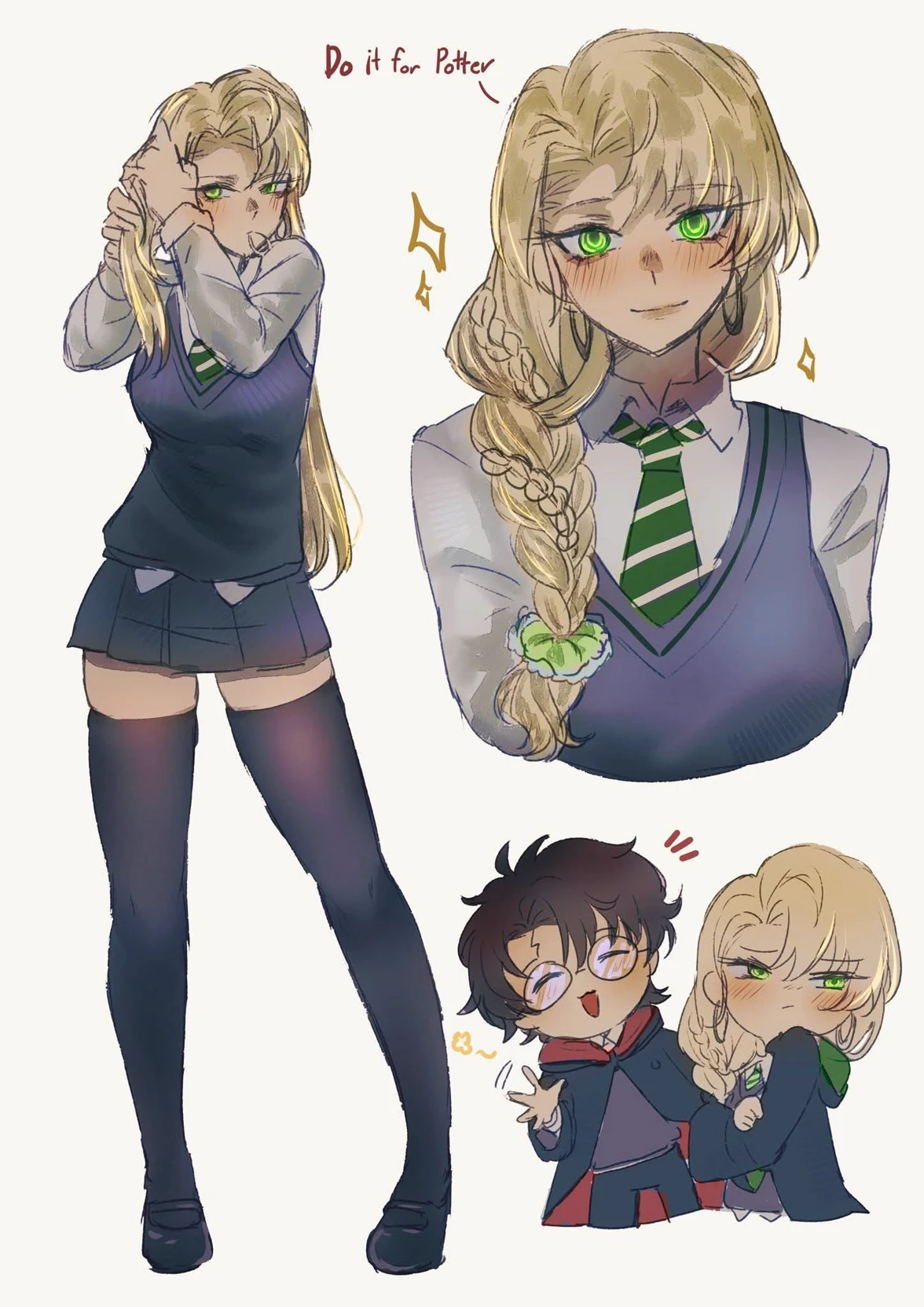 Draco Malfoy ver. female thumbnail